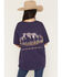 Image #4 - Wrangler Women's Vintage Horse Short Sleeve Graphic Tee, Purple, hi-res