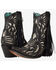 Image #1 - Corral Women's Silver Inlay & Embroidery Fashion Booties - Snip Toe, , hi-res