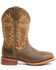 Image #2 - Dan Post Men's Morris Western Boots - Broad Square Toe, Tan, hi-res