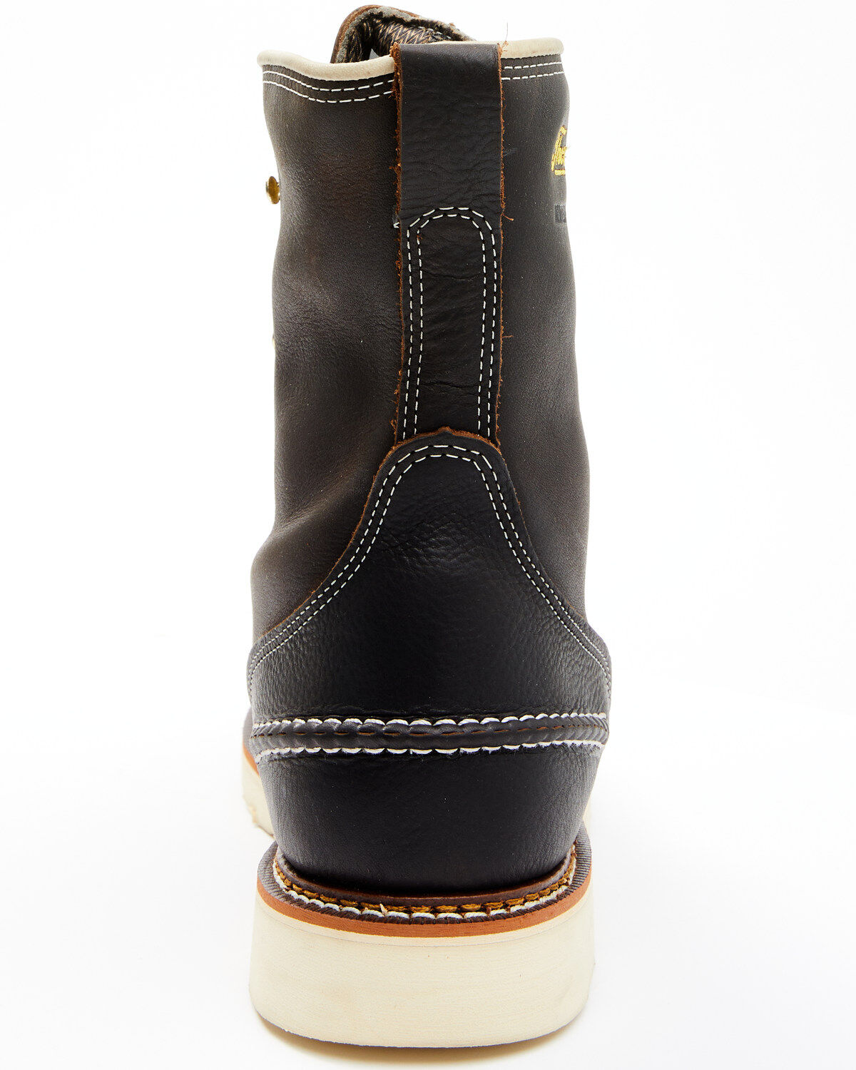 Image #5 - Thorogood Men's American Heritage 8" Waterproof Work Boots - Steel Toe, Brown, hi-res