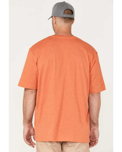 Image #4 - Carhartt Men's Loose Fit Heavyweight Logo Pocket Work T-Shirt, , hi-res