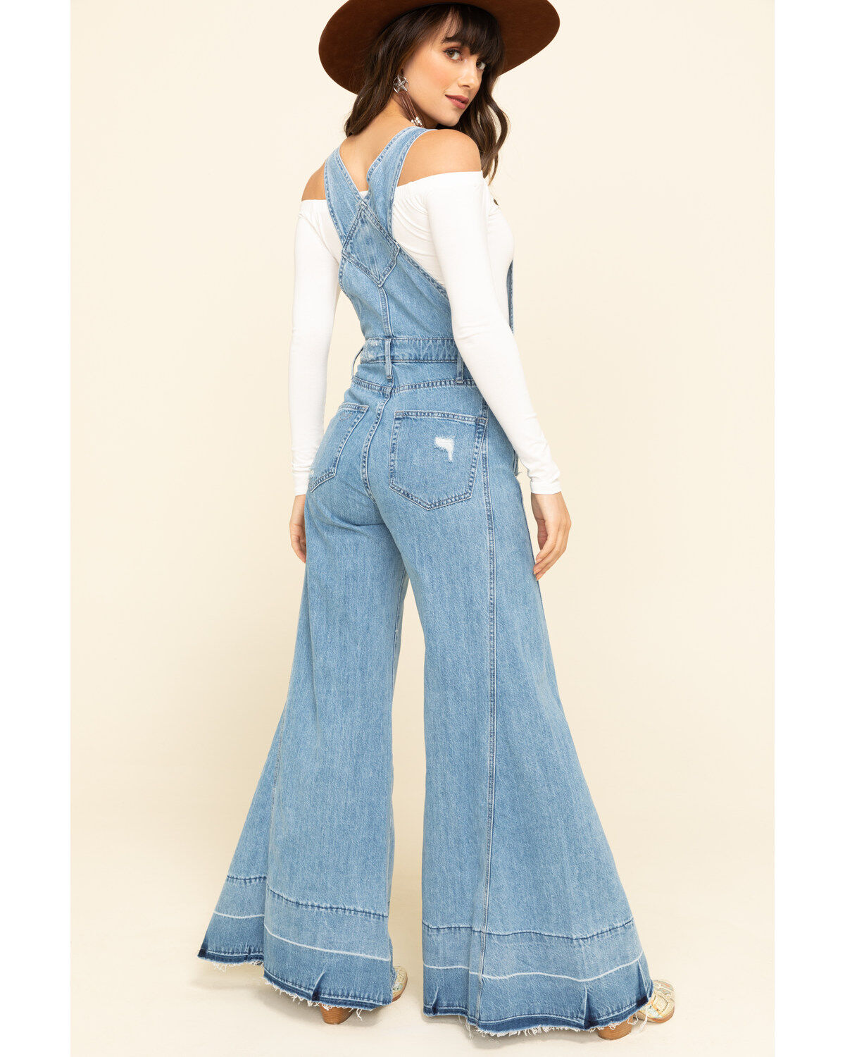 Image #2 - Show Me Your Mumu Women's Carolina Blue San Fran Overalls, , hi-res