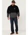 Image #2 - Cody James Men's FR Fleece Solid Hooded Work Sweatshirt, Black, hi-res