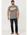 Image #2 - Flag & Anthem Men's Colorado Mountain High Graphic T-Shirt, Heather Grey, hi-res