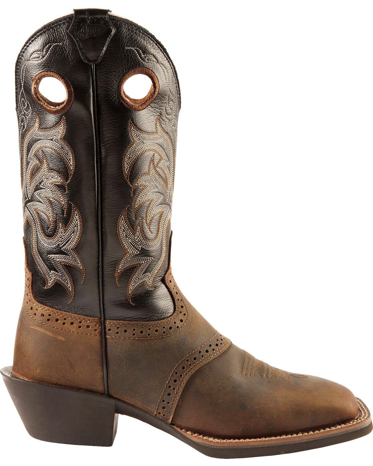 justin stampede punchy cowboy boots