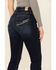 Sailey Women's Dark Wash Bootcut Jeans, Blue, hi-res