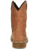 Double H Men's Workflex Waterproof Western Work Boots - Composite Toe, Brown, hi-res