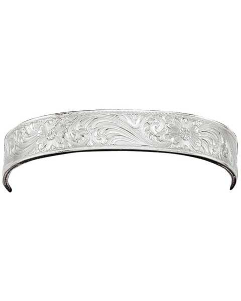 Montana Silversmiths Fully Engraved Cuff Bracelet, Silver, hi-res