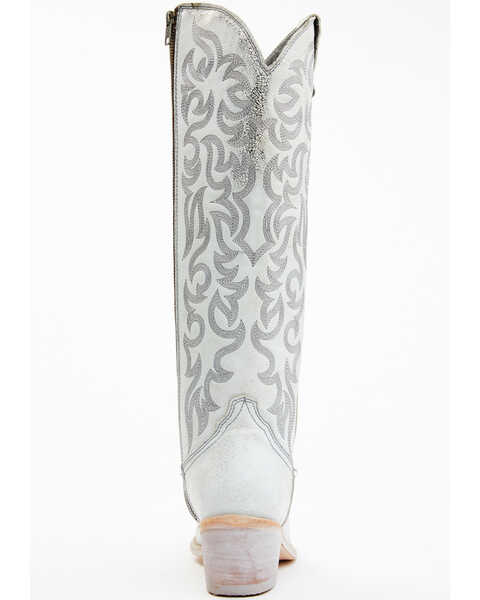 Liberty Black Women's Allie Nite Life Embroidered Tall Western  Boots - Pointed Toe, Light Blue, hi-res