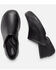 Keen Men's PTC Slip-On Work Shoes - Round Toe, Black, hi-res