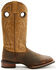 Image #2 - Laredo Men's Cullen Western Boots - Broad Square Toe, Brown, hi-res