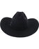 Image #3 - Rodeo King 7X Felt Cowboy Hat, Black, hi-res