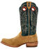 Image #3 - Durango Men's PRCA Collection Roughout Western Boots - Square Toe, Multi, hi-res