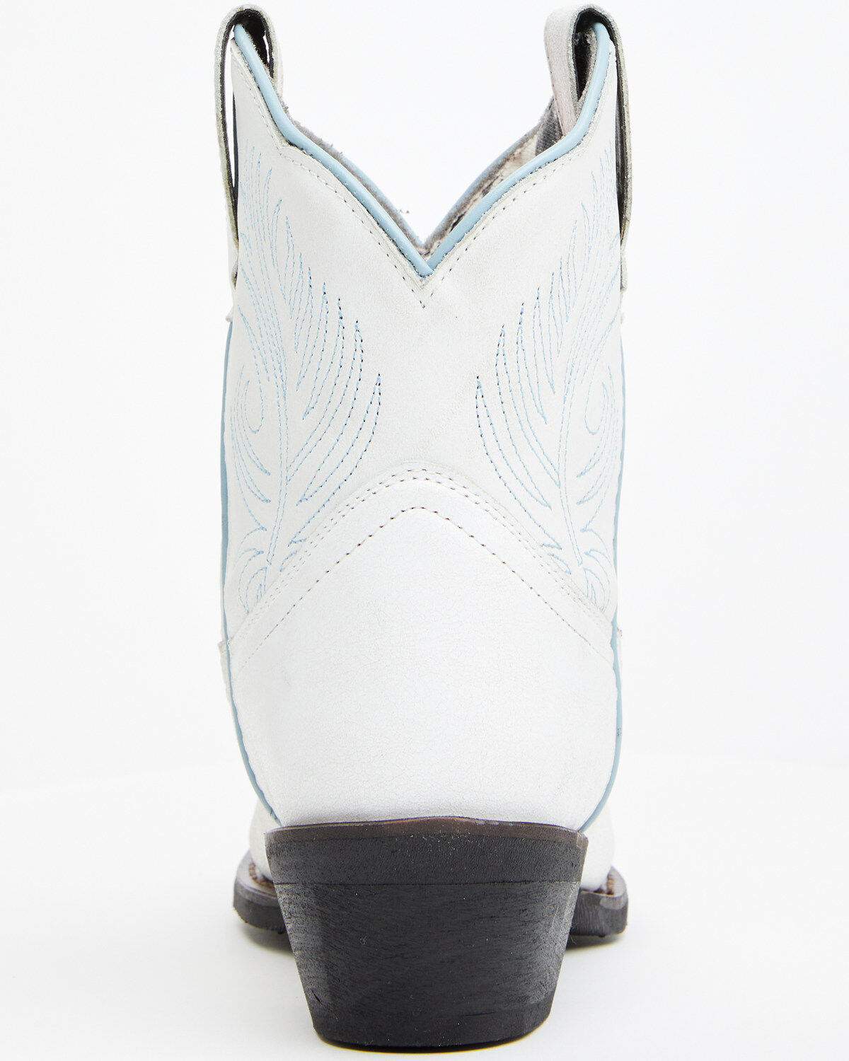 Image #5 - Laredo Women's Roxy Western Booties - Round Toe, Off White, hi-res