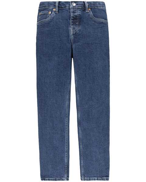 Levi's Boys' 501 Original Dark Wash Straight Stretch Denim Jeans | Boot Barn
