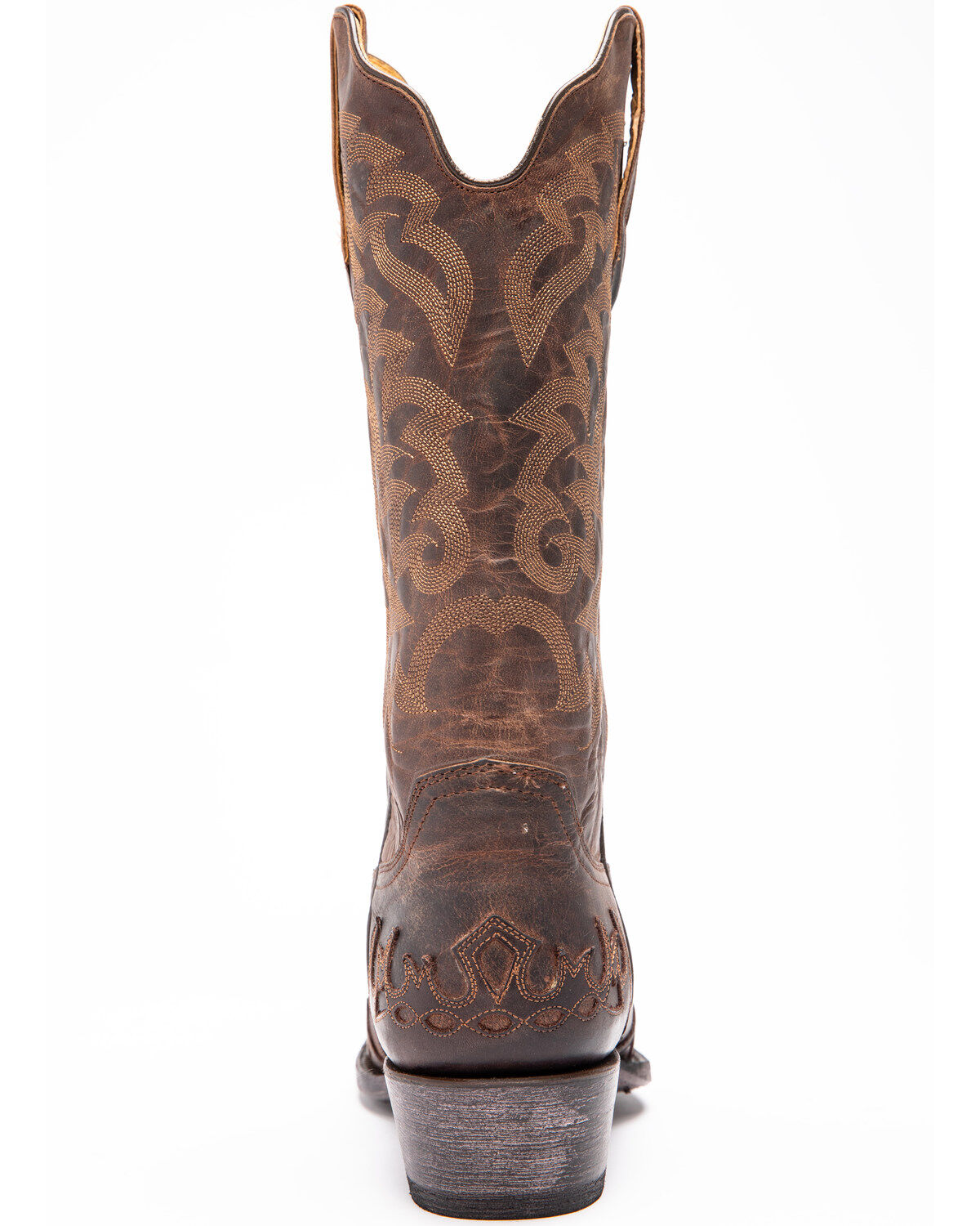 Image #5 - Moonshine Spirit Men's Mad Dog Bone Overlay Western Boots - Snip Toe, , hi-res