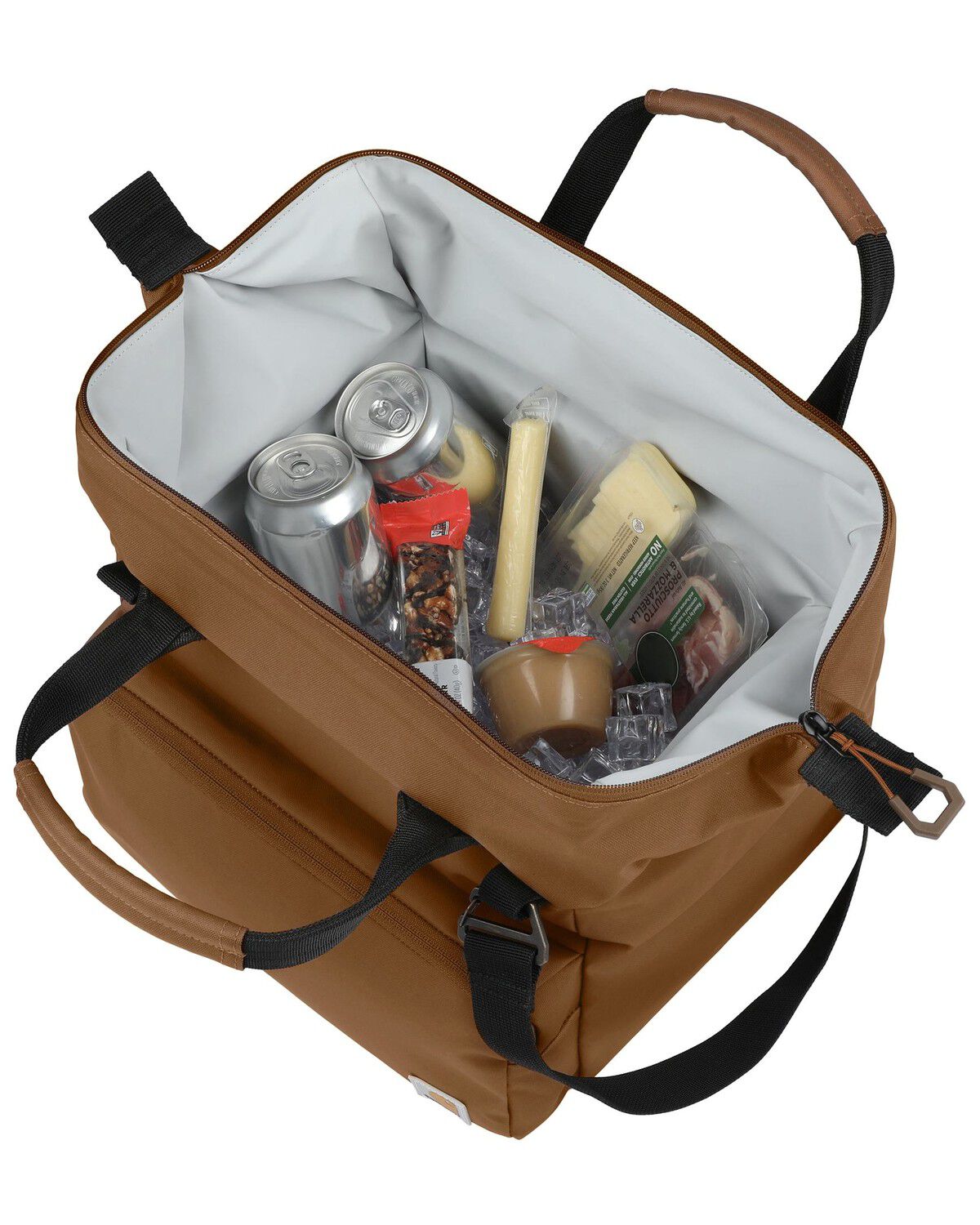 Image #5 - Carhartt Cold Front Lunch Cooler, Brown, hi-res