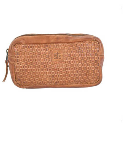 STS Ranchwear By Carroll Women's Sweetgrass Cosmetic Bag, Tan, hi-res