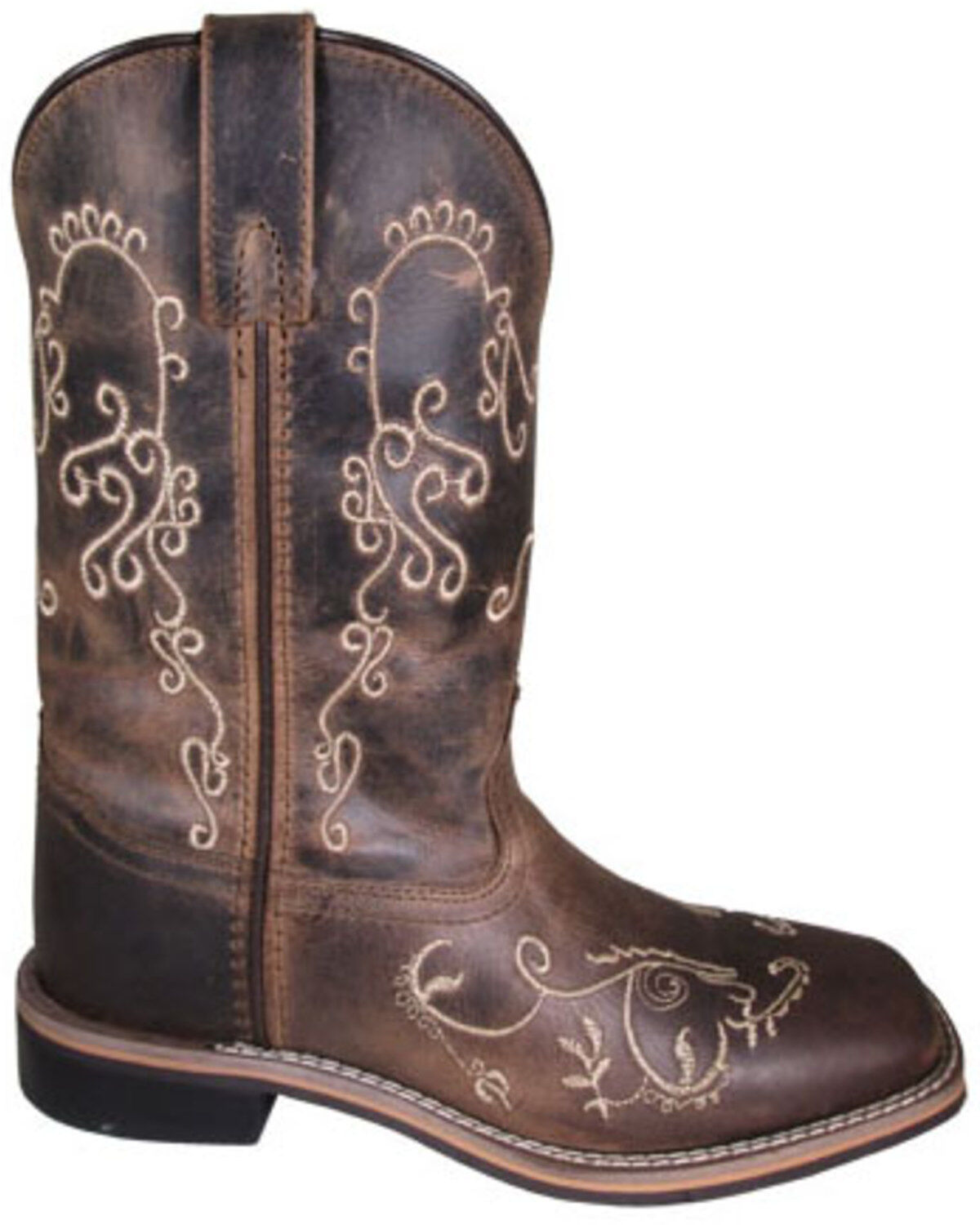 Image #1 - Smoky Mountain Women's Marilyn Western Boots - Broad Square Toe, , hi-res