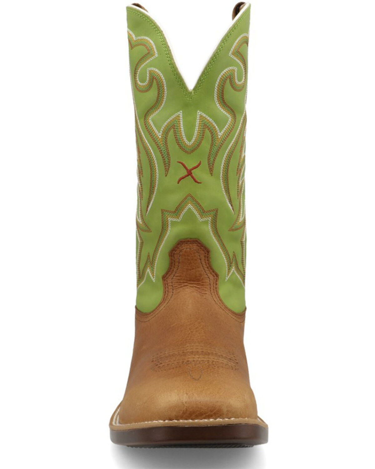 Image #4 - Twisted X Men's 13" Top Hand Performance Western Boots - Broad Square Toe, Brown, hi-res