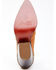 Image #7 - Dan Post Women's Embroidered Inlay Suede Fashion Booties - Snip Toe, Tan, hi-res