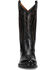 Image #4 - Frye Women's Billy Deco Stitch Western Boots - Round Toe, Black, hi-res