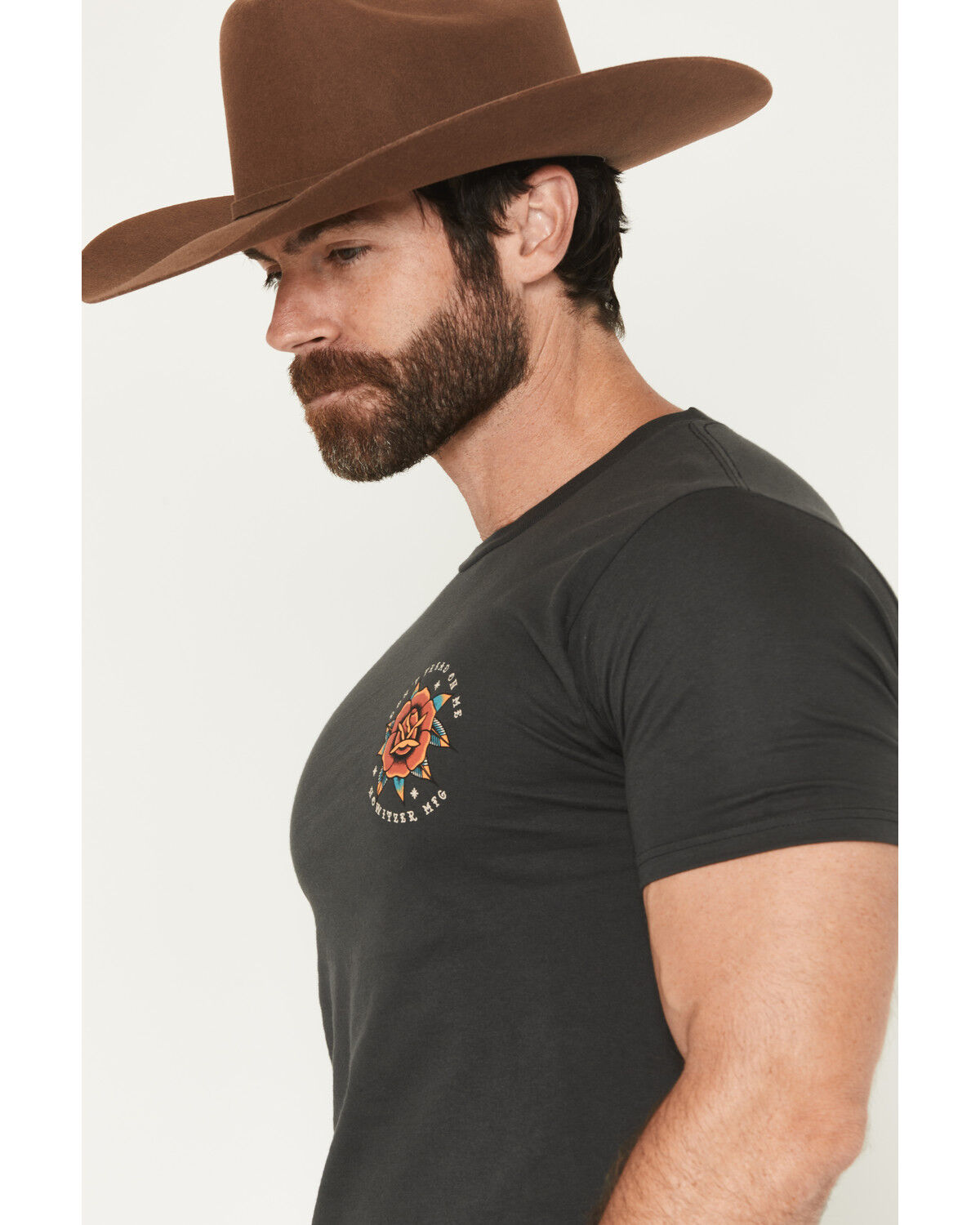 Image #3 - Howitzer Men's Don't Tread on Me Snake Short Sleeve Graphic T-Shirt, Black, hi-res
