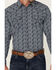 Image #3 - Cody James Men's Pacific Southwestern Print Long Sleeve Snap Western Shirt, , hi-res