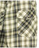 Image #2 - Outback Trading Co Men's Beau Plaid Print Long Sleeve Thermal Lined Western Shirt, Grey, hi-res