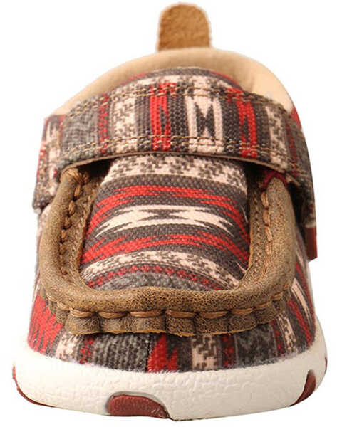 Image #4 - Hooey by Twisted X Infant Southwestern Print Lopers, Red, hi-res
