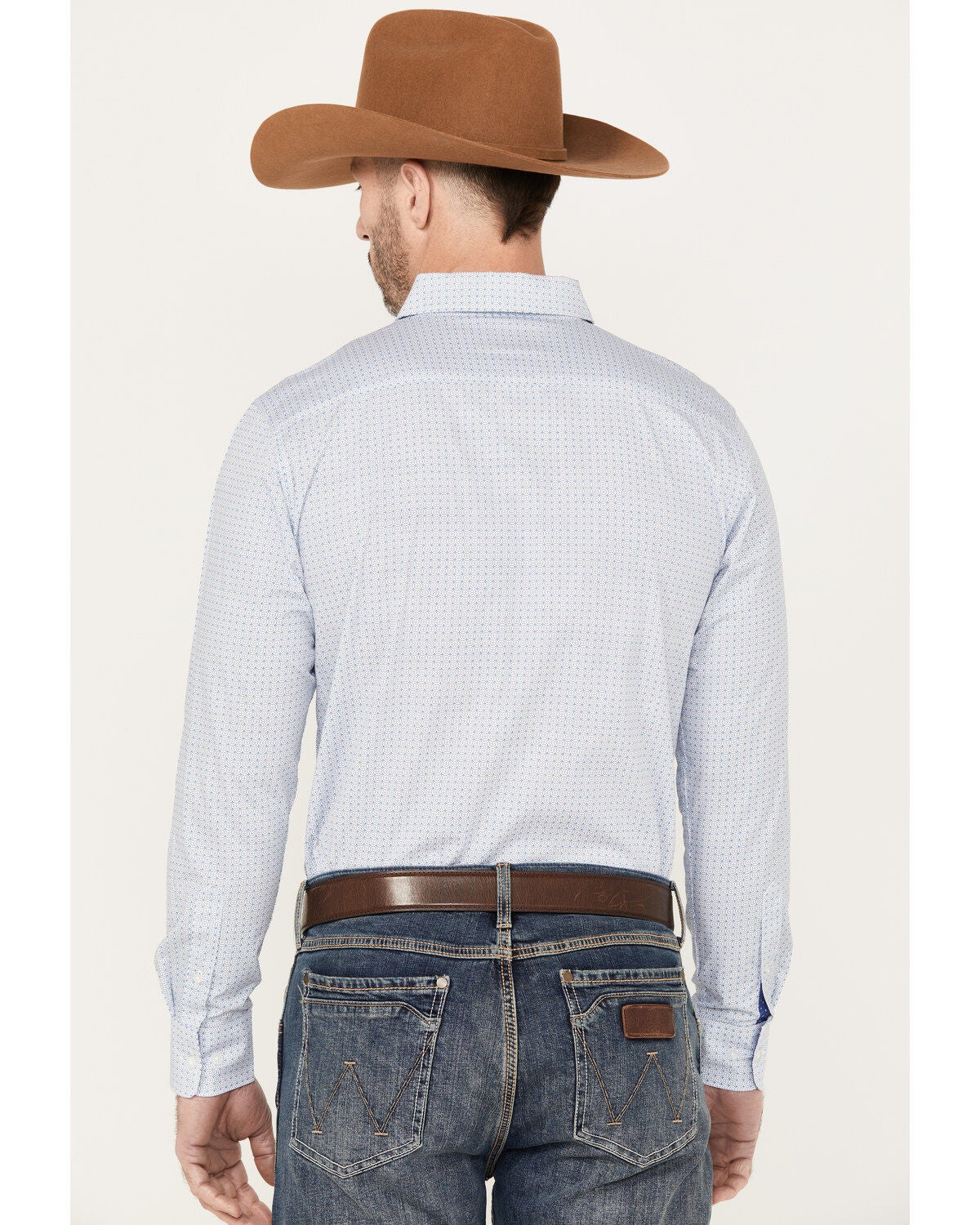Image #4 - Ariat Men's Medallion Stretch Modern Fit Button-Down Long Sleeve Western Shirt, , hi-res