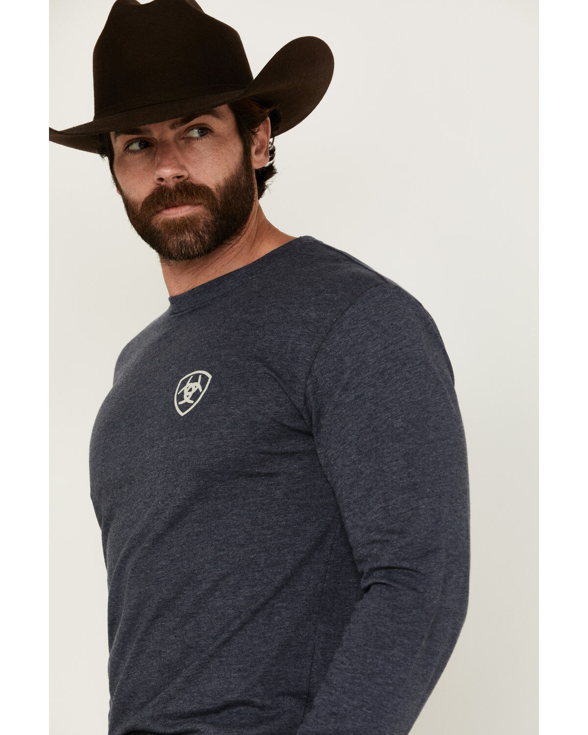 Product Name:  Ariat Men's Saltillo Lockup Long Sleeve Graphic Shirt
