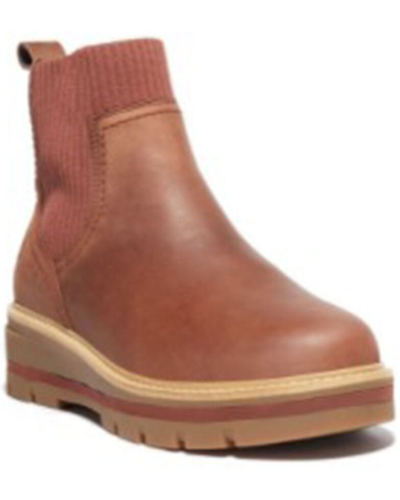Timberland Women's Cervinia Valley Chelsea Boots - Round Toe, Medium Brown, hi-res