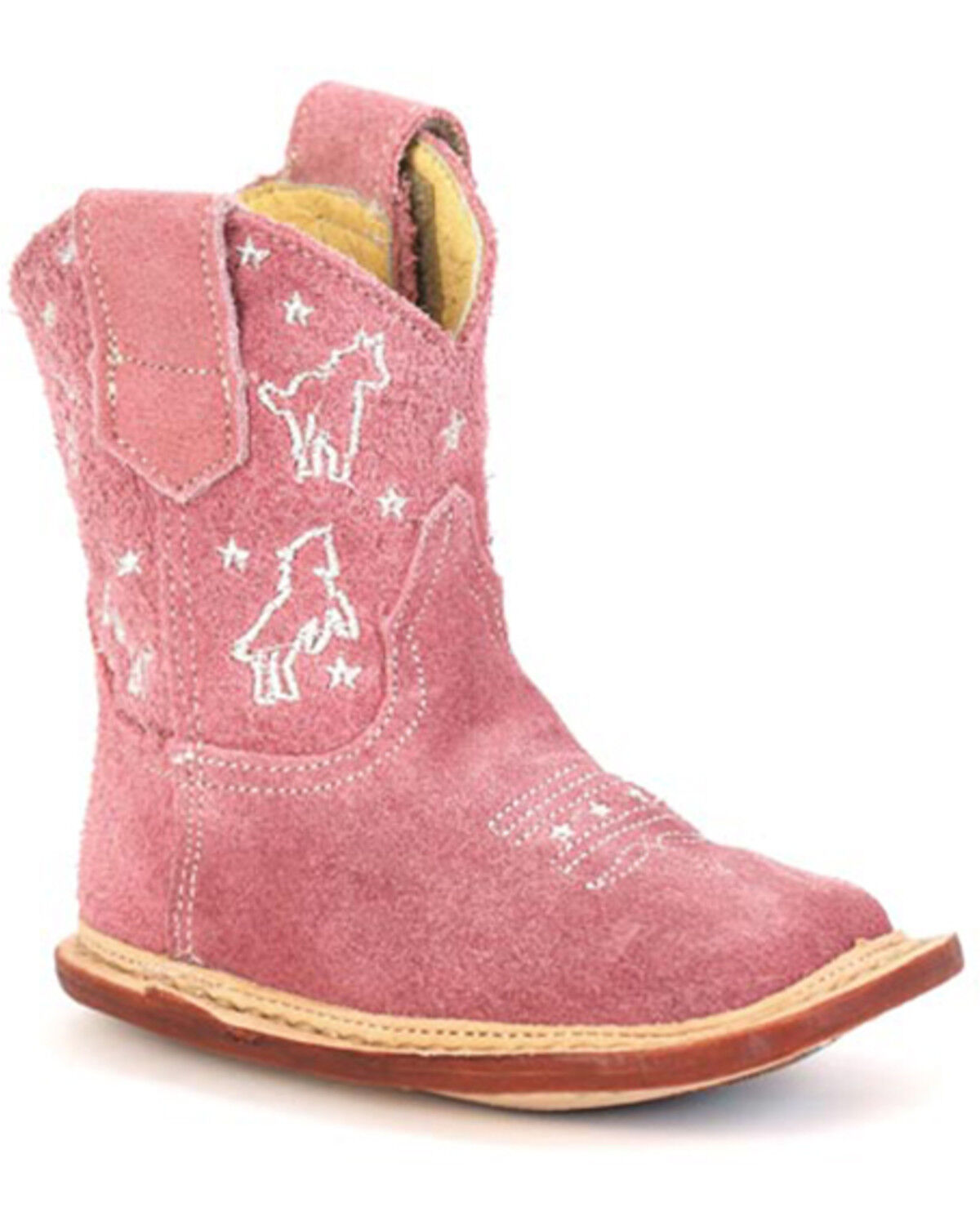 Image #1 - Roper Infant Girls' Cowbabies Best Friends - Broad Square Toe, , hi-res