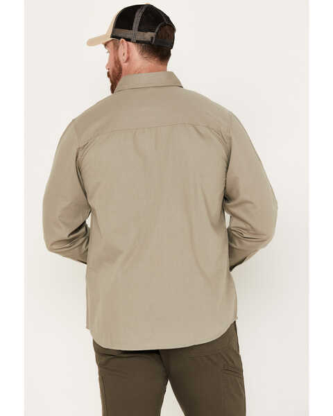 Image #4 - Resistol Men's Aspen Long Sleeve Button Down Western Shirt, Sage, hi-res