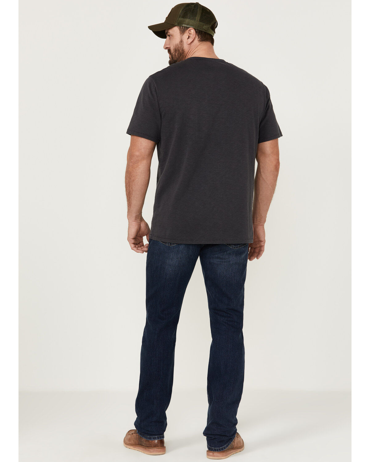 Brothers and Sons Men´s Diamond Back Dark Wash Stretch Slim StraightJeans teamlce.in - Image 4