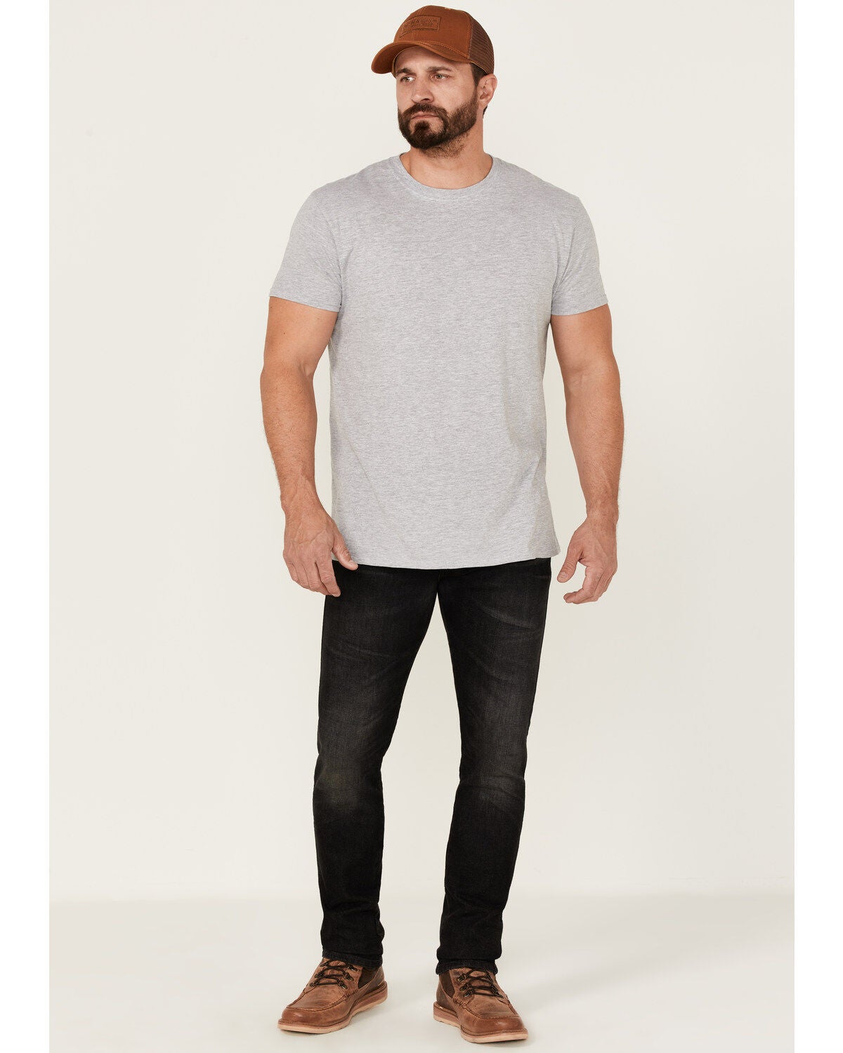 Wrangler X Fender Men's Larston Acoustic Legends Tapered Slim Fit Jeans, Black, hi-res