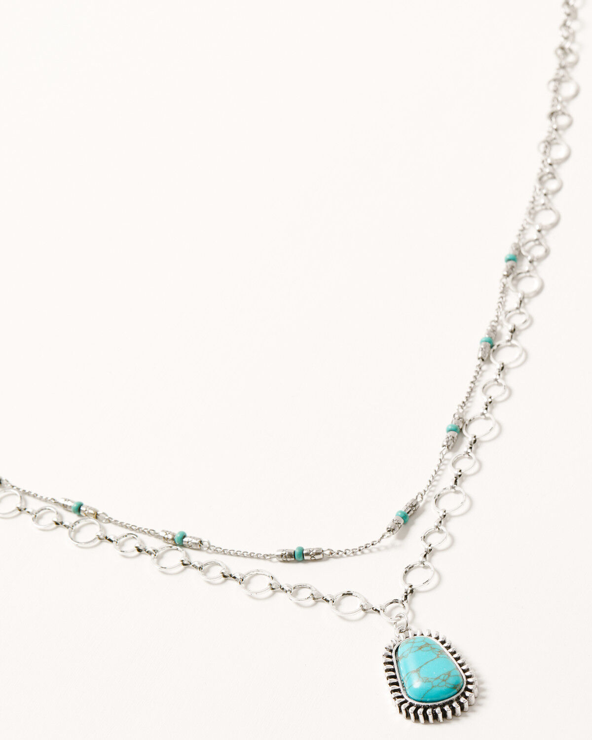 Image #1 - Shyanne Women's Medallion Layered Necklace, Multi, hi-res