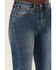 Image #2 - Rock & Roll Denim Women's Medium Wash High Rise Extra Stretch Trouser Jeans, Medium Wash, hi-res