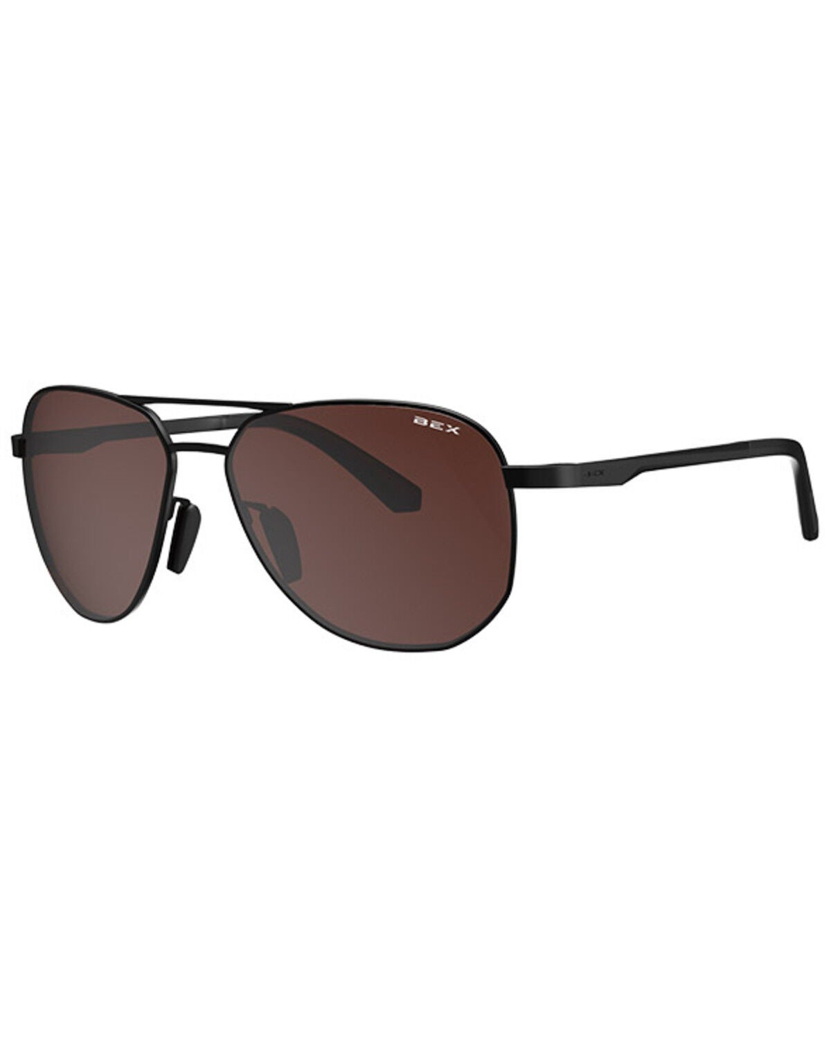 Image #1 - Bex Welvis Sunglasses, Black/brown, hi-res