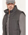 Image #2 - Ariat Men's FR Crius Insulated Zip-Front Work Vest, Grey, hi-res