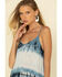 Image #4 - Rag Poet Women's Tie Dye Stripe Pura Midi Dress, Blue, hi-res