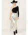Image #2 - By Together Women's Sequins Maxi Skirt, Silver, hi-res