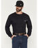 Image #2 - Carhartt Men's FR Force&reg; Loose Fit Lightweight Long Sleeve Camo C Graphic T-Shirt, Black, hi-res