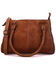 Image #1 - Bed Stu Women's Rockababy Leather Satchel Bag, Tan, hi-res