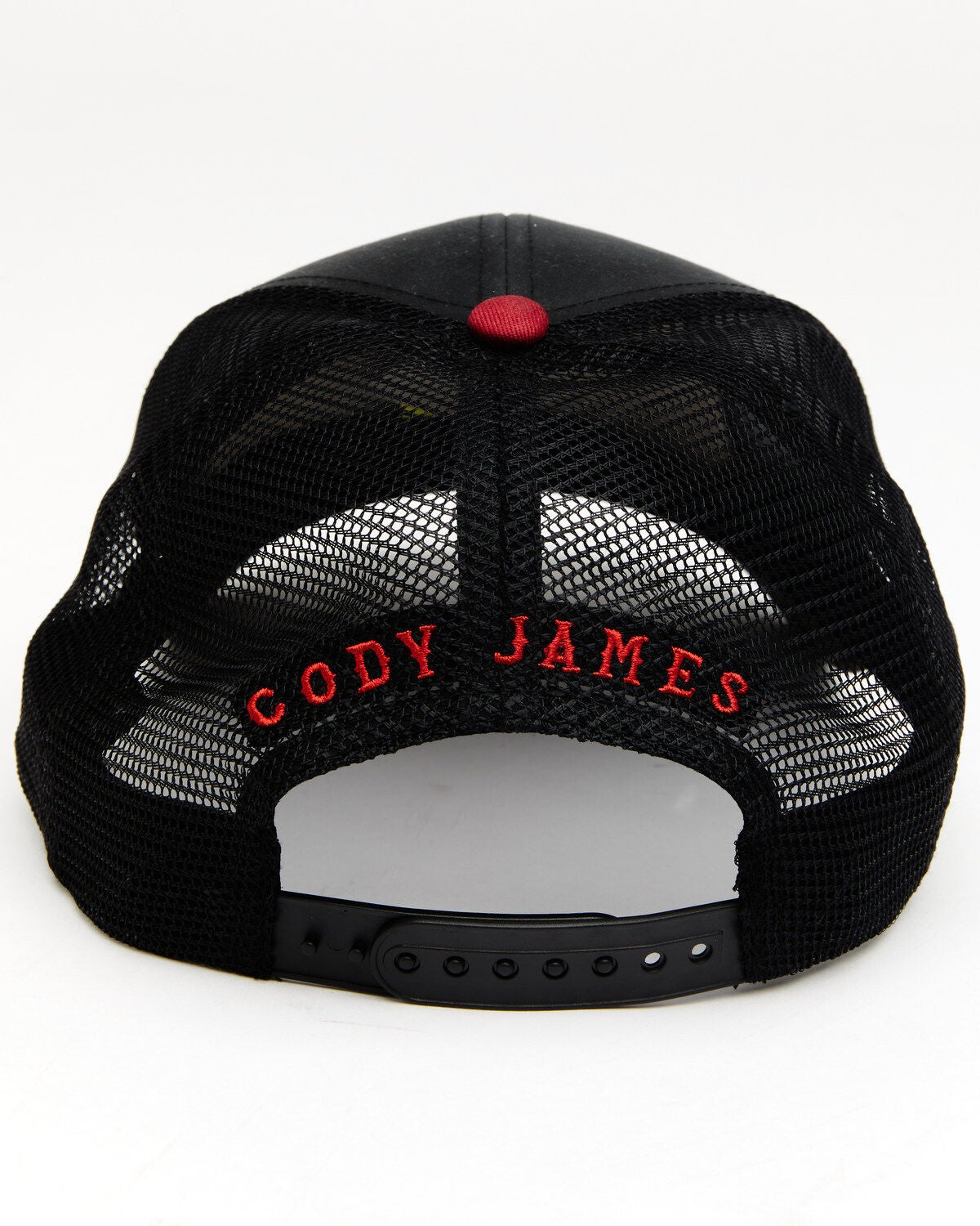 Image #3 - Cody James Men's American Cowboy Flag Patch Mesh Cap , Black, hi-res