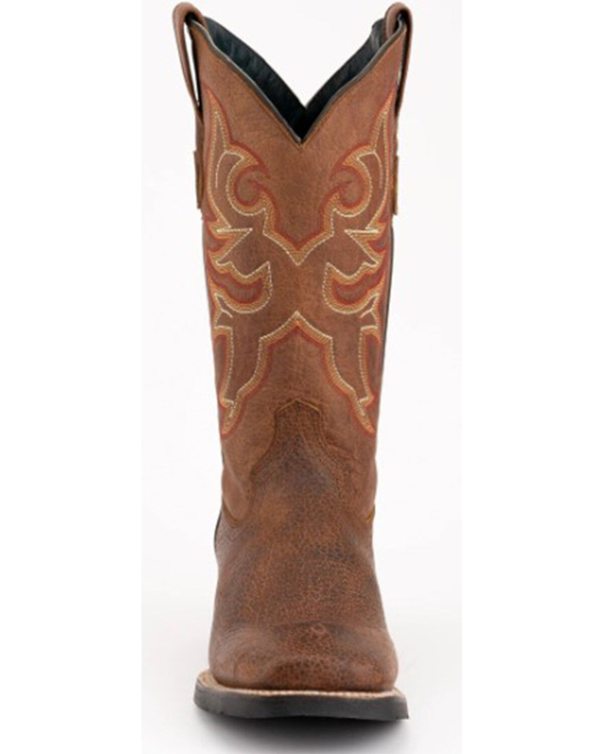Image #4 - Ferrini Men's Toro Western Performance Boots - Square Toe, Brandy Brown, hi-res