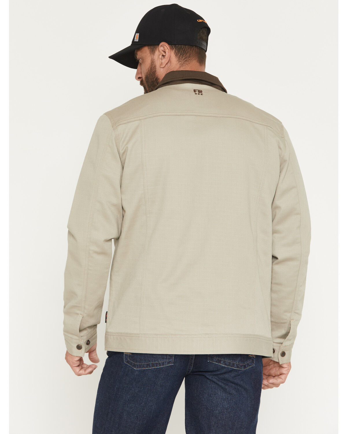 Image #4 - Cody James Men's FR Ozark Solid Jacket, Tan, hi-res