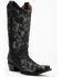 Image #1 - Circle G Women's Inlay Western Boots - Snip Toe, Black/grey, hi-res