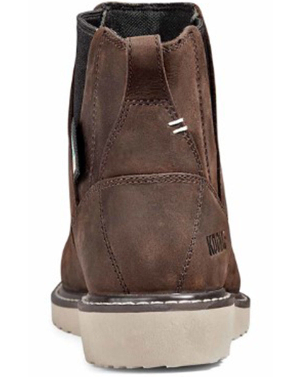 Image #5 - Kodiak Women's Whitton Chelsea Work Boots - Steel Toe, Dark Brown, hi-res